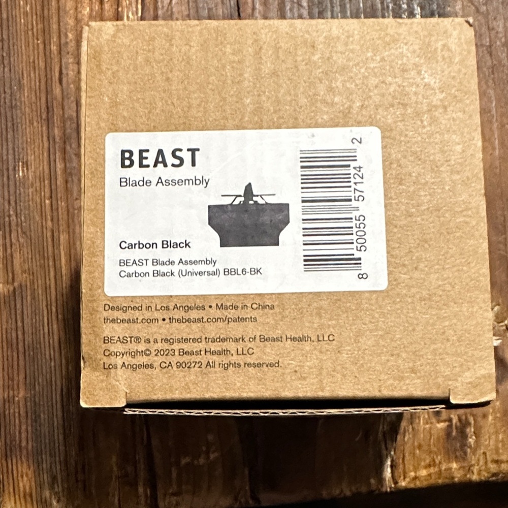 BEAST (The Mini) Blade Assembly in Carbon Black
